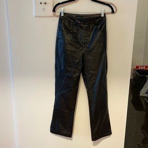 PLT Leather Pants